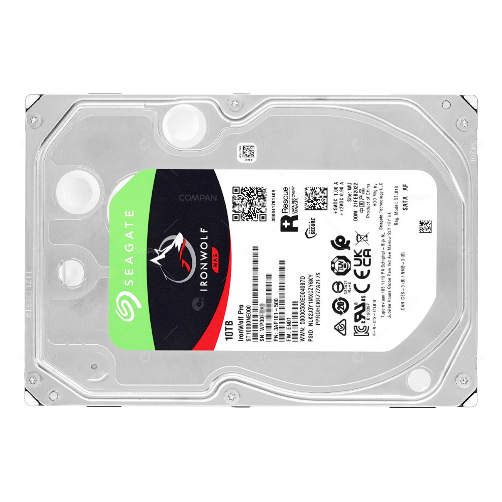 ST10000NE000 SEAGATE IRONWOLF HDD 10TB 7.2K SATA 6G 3.5" LFF